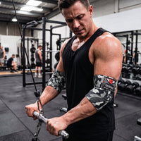 Be Smart Elbow wrap Gray Camo