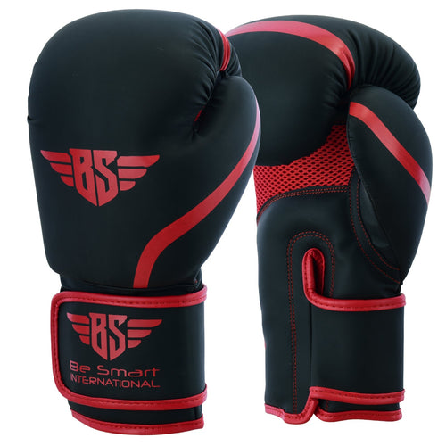 Be Smart Boxing gloves matte red