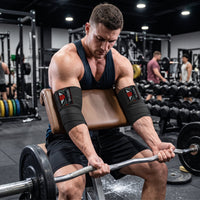 Be Smart Elbow Wraps Black