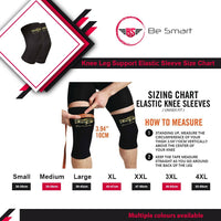 Be Smart Knee Brace Black