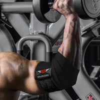 Be Smart Elbow Wraps Black