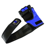 7oz MMA Sparring Gloves – Blue & Black