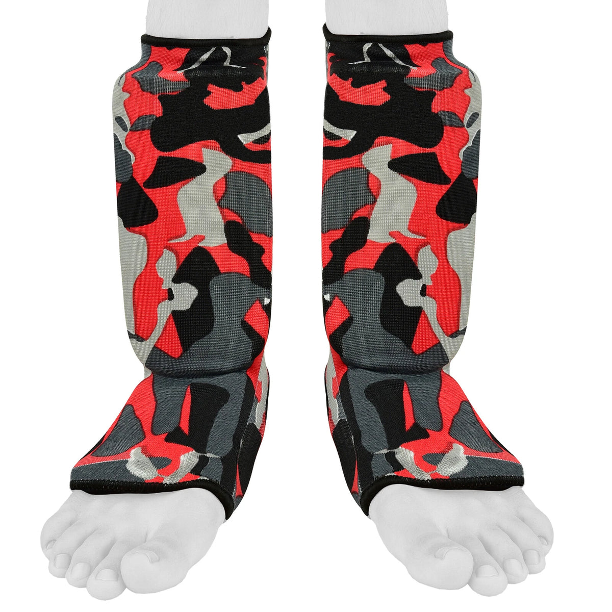 Be Smart MMA Shin Guards with Instep Protection Muay Thai & Kickboxing Shin Pads
