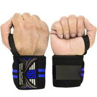 Be Smart 18" Weightlifting Wrist Wraps – Wrist Support for Powerlifting & Gym