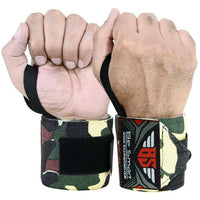 Be Smart 18" Weightlifting Wrist Wraps – Wrist Support for Powerlifting & Gym