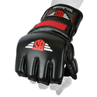 Boxing MMA Gloves Grappling Punching Bag Training Kickboxing Fight Sparring UFC