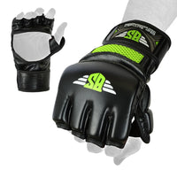 Boxing MMA Gloves Grappling Punching Bag Training Kickboxing Fight Sparring UFC