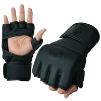 Boxing MMA Gloves Grappling Punching Bag Training Kickboxing Fight Sparring UFC