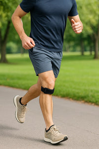 Be Smart Knee Patellar Tendon Support Strap – Adjustable Sports Knee Brace (Pair)