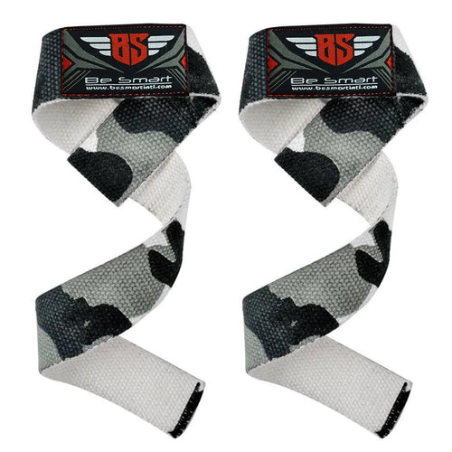 Be Smart Padded Weight Lifting Straps with Neoprene Wrist Support