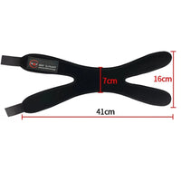 Be Smart Adjustable Knee Brace with Patella Support, Neoprene Compression & Cross Straps