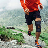 Be Smart Adjustable Neoprene Knee Brace with Side Stabilizers & Open Patella Support