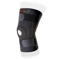 Be Smart Adjustable Neoprene Knee Brace with Side Stabilizers & Open Patella Support