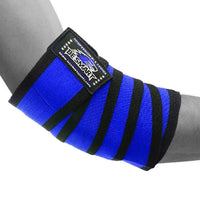 Be Smart Heavy Duty Elbow Wraps for Weightlifting, Powerlifting & Gym Training – Pair