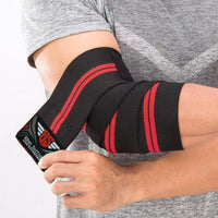 Be Smart Heavy Duty Elbow Wraps for Weightlifting, Powerlifting & Gym Training – Pair