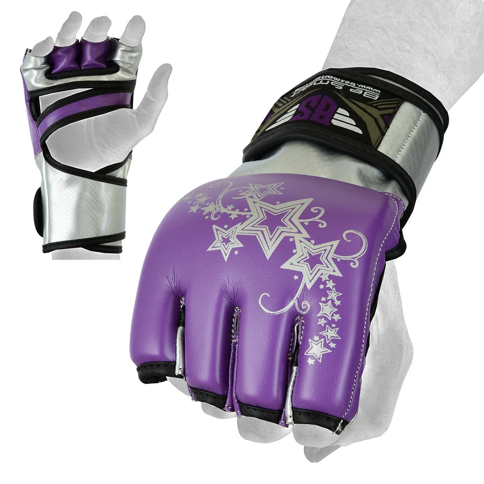 Boxing MMA Gloves Grappling Punching Bag Training Kickboxing Fight Sparring UFC