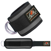 Be Smart Ankle Straps for Cable Machine – Padded D-Ring Gym Attachments