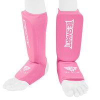 Be Smart MMA Shin Guards with Instep Protection Muay Thai & Kickboxing Shin Pads