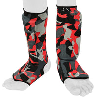 Be Smart MMA Shin Guards with Instep Protection Muay Thai & Kickboxing Shin Pads