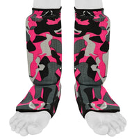 Be Smart MMA Shin Guards with Instep Protection Muay Thai & Kickboxing Shin Pads