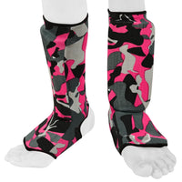 Be Smart MMA Shin Guards with Instep Protection Muay Thai & Kickboxing Shin Pads