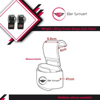 Be Smart Heavy Duty Lifting Hooks for Deadlifts, Pull-Ups &Strength Training