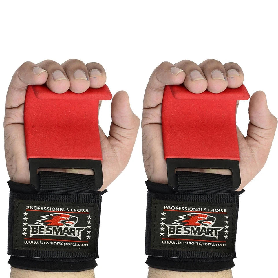 Be Smart Heavy Duty Lifting Hooks for Deadlifts, Pull-Ups &Strength Training