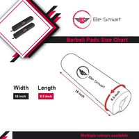 Be Smart Barbell Pad Gel Supports Squat Bar Weight Lifting Neck Protect Pull Up