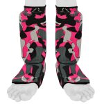 Kids Shin Instep Pads MMA Leg Foot Guard