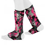 Kids Shin Instep Pads MMA Leg Foot Guard