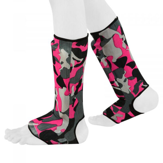 Kids Shin Instep Pads MMA Leg Foot Guard