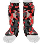 Kids Shin Instep Pads MMA Leg Foot Guard